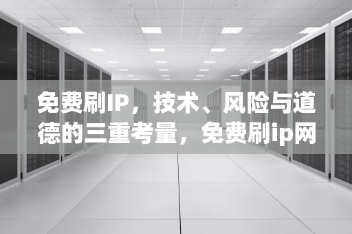 免费刷IP，技术、风险与道德的三重考量，免费刷ip网站