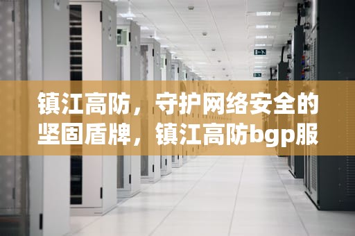 镇江高防，守护网络安全的坚固盾牌，镇江高防bgp服务器
