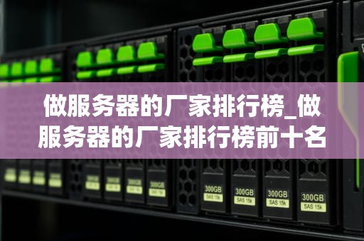 做服务器的厂家排行榜_做服务器的厂家排行榜前十名_服务器厂家排行榜及其关键因素分析