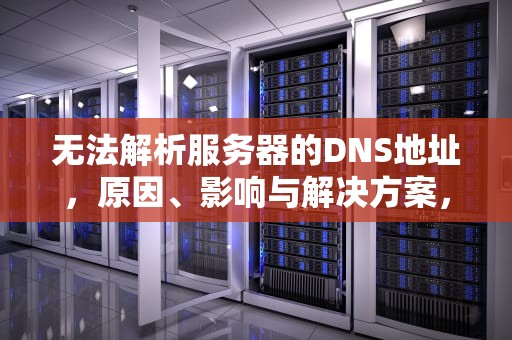 无法解析服务器的DNS地址，原因、影响与解决方案，无法解析服务器的dns地址怎么解决