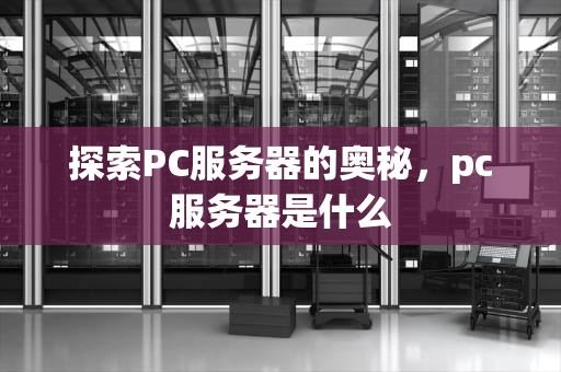 探索PC服务器的奥秘，pc服务器是什么