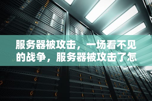 服务器被攻击，一场看不见的战争，服务器被攻击了怎么解决