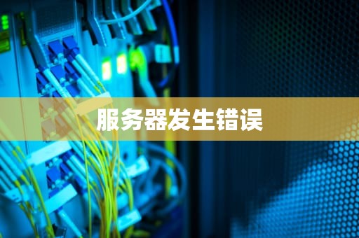 服务器发生错误