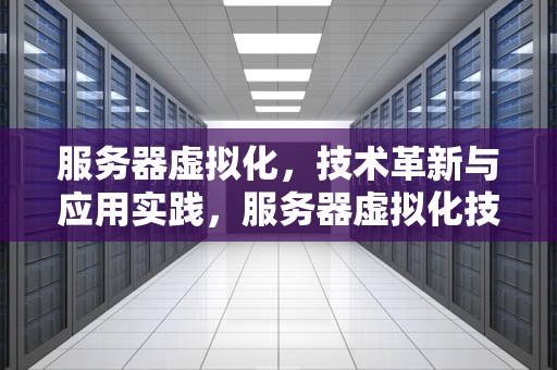 服务器虚拟化，技术革新与应用实践，服务器虚拟化技术主要有哪些