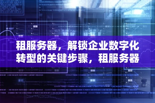 租服务器，解锁企业数字化转型的关键步骤，租服务器价格一览表