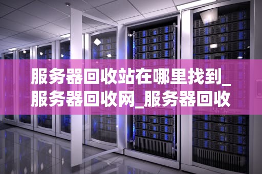 服务器回收站在哪里找到_服务器回收网_服务器回收站的寻找与管理