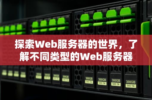 探索Web服务器的世界，了解不同类型的Web服务器及其功能，Web服务器有哪些