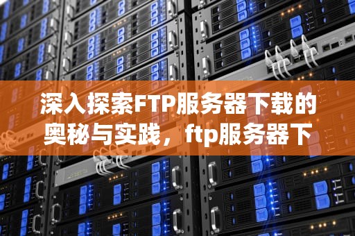 深入探索FTP服务器下载的奥秘与实践，ftp服务器下载速率低的原因