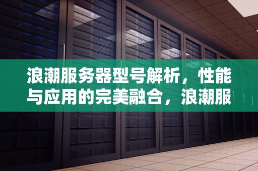 浪潮服务器型号解析，性能与应用的完美融合，浪潮服务器型号有哪些系列