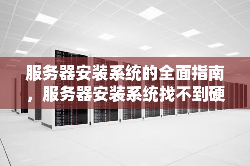 服务器安装系统的全面指南，服务器安装系统找不到硬盘