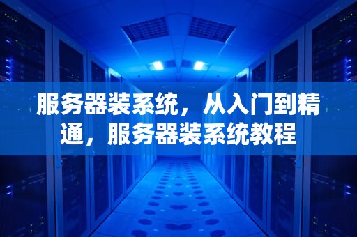 服务器装系统，从入门到精通，服务器装系统教程