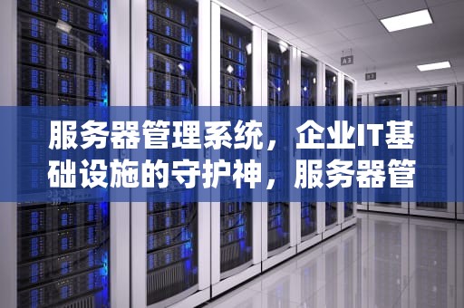 服务器管理系统，企业IT基础设施的守护神，服务器管理系统平台