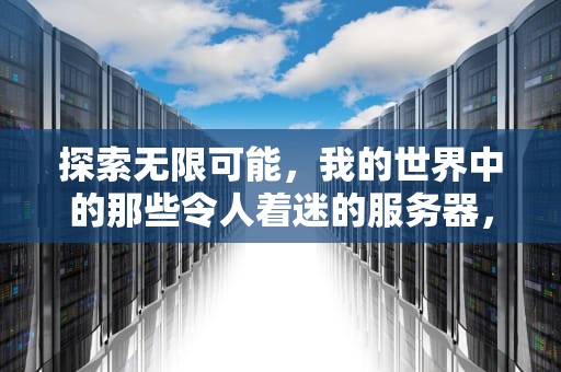 探索无限可能，我的世界中的那些令人着迷的服务器，我的世界好玩的服务器网易版