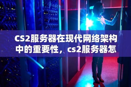 CS2服务器在现代网络架构中的重要性，cs2服务器怎么选择