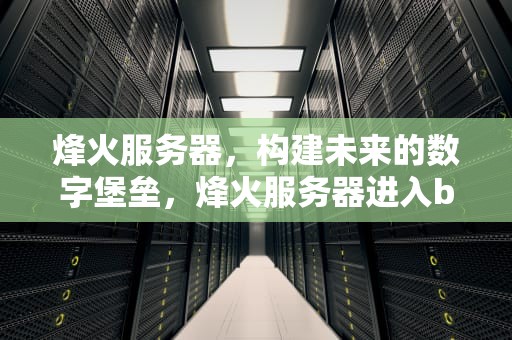 烽火服务器，构建未来的数字堡垒，烽火服务器进入bios