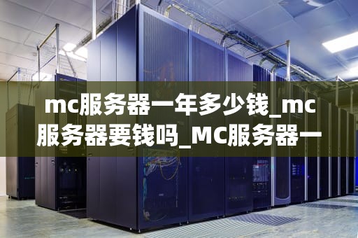 mc服务器一年多少钱_mc服务器要钱吗_MC服务器一年的费用分析