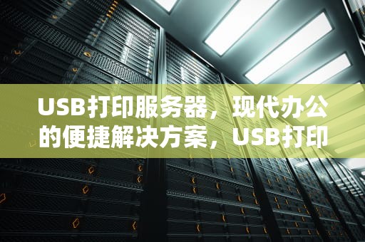 USB打印服务器，现代办公的便捷解决方案，USB打印服务器