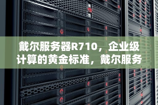 戴尔服务器R710，企业级计算的黄金标准，戴尔服务器R710进入u盘启动