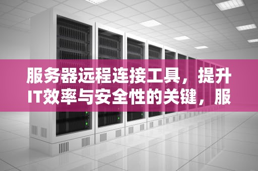 服务器远程连接工具，提升IT效率与安全性的关键，服务器远程连接工具哪个好用