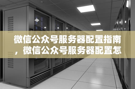 微信公众号服务器配置指南，微信公众号服务器配置怎么设置