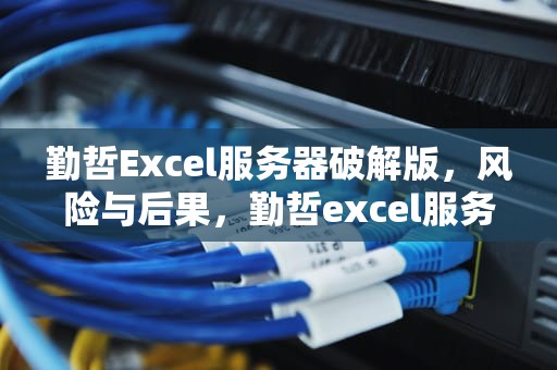 勤哲Excel服务器破解版，风险与后果，勤哲excel服务器破解版老提示试用版已过期