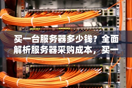 买一台服务器多少钱？全面解析服务器采购成本，买一台服务器多少钱啊