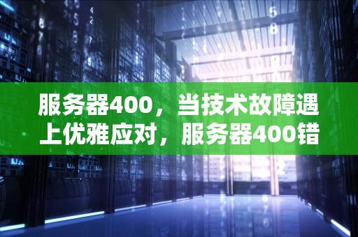 服务器400，当技术故障遇上优雅应对，服务器400错误的原因