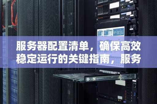 服务器配置清单，确保高效稳定运行的关键指南，服务器配置清单及价格