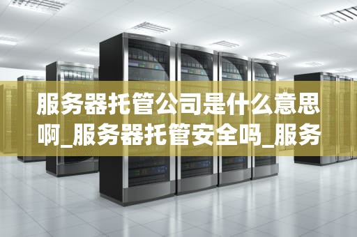 服务器托管公司是什么意思啊_服务器托管安全吗_服务器托管公司的含义与作用