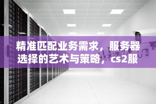 精准匹配业务需求，服务器选择的艺术与策略，cs2服务器怎么选择