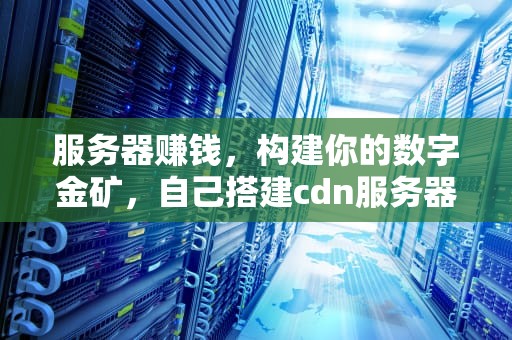 服务器赚钱，构建你的数字金矿，自己搭建cdn服务器赚钱