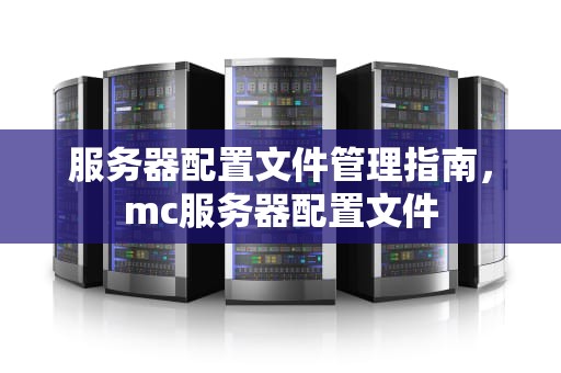 服务器配置文件管理指南，mc服务器配置文件