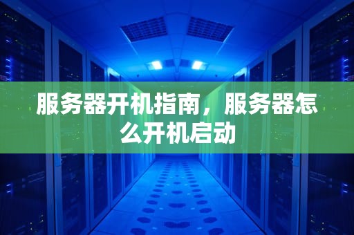 服务器开机指南，服务器怎么开机启动