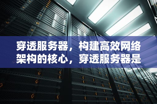 穿透服务器，构建高效网络架构的核心，穿透服务器是什么意思