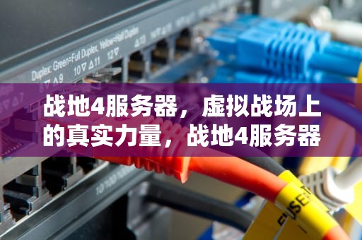 战地4服务器，虚拟战场上的真实力量，战地4服务器推荐