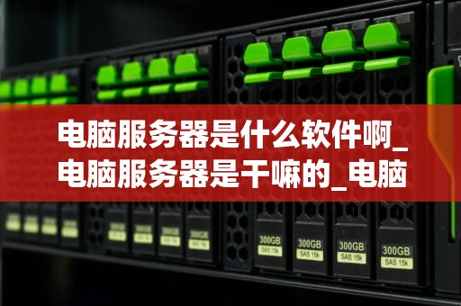电脑服务器是什么软件啊_电脑服务器是干嘛的_电脑服务器软件的全面解析