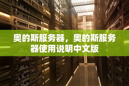 奥的斯服务器，奥的斯服务器使用说明中文版