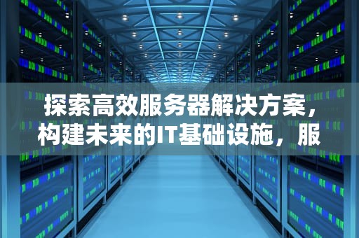 探索高效服务器解决方案，构建未来的IT基础设施，服务器解决方案公司