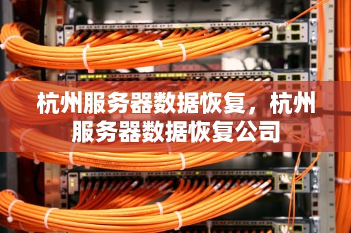 杭州服务器数据恢复，杭州服务器数据恢复公司