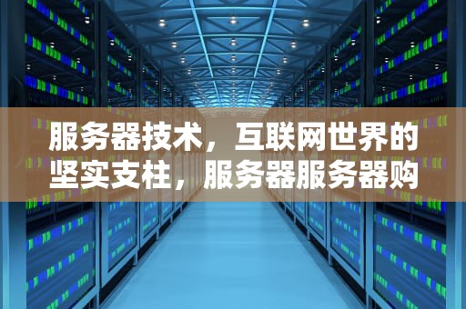 服务器技术，互联网世界的坚实支柱，服务器服务器购买