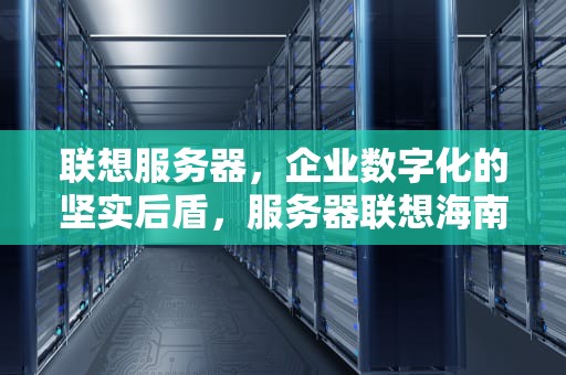 联想服务器，企业数字化的坚实后盾，服务器联想海南