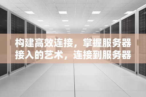 构建高效连接，掌握服务器接入的艺术，连接到服务器时出现问题怎么办