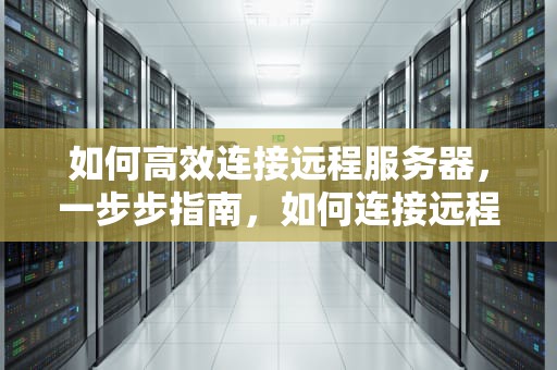 如何高效连接远程服务器，一步步指南，如何连接远程服务器并调出图形界面
