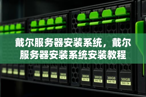 戴尔服务器安装系统，戴尔服务器安装系统安装教程