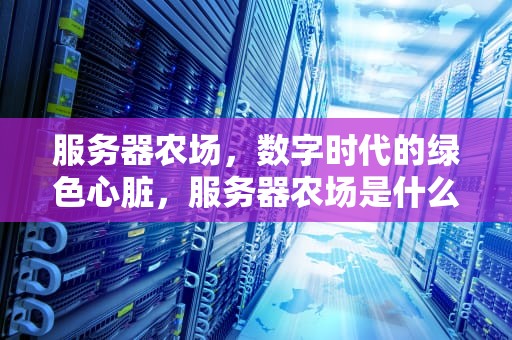 服务器农场，数字时代的绿色心脏，服务器农场是什么