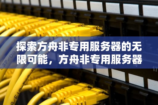 探索方舟非专用服务器的无限可能，方舟非专用服务器搜不到
