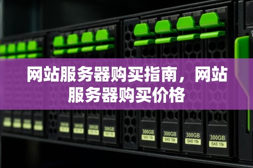 网站服务器购买指南，网站服务器购买价格
