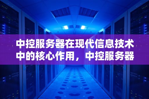 中控服务器在现代信息技术中的核心作用，中控服务器指的是什么