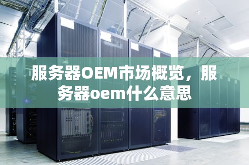 服务器OEM市场概览，服务器oem什么意思