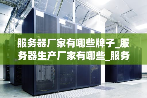 服务器厂家有哪些牌子_服务器生产厂家有哪些_服务器厂家的全球格局与竞争态势
